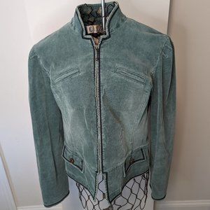 Indigo Palms Jacket - Fashion / Denim Large